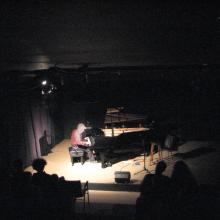In concert in Tofino, BC, 2008
